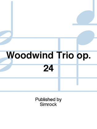 Book cover for Woodwind Trio op. 24