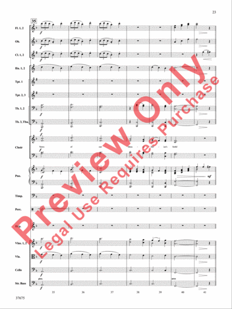 Festival of Carols Choir scores gallery preview page 24