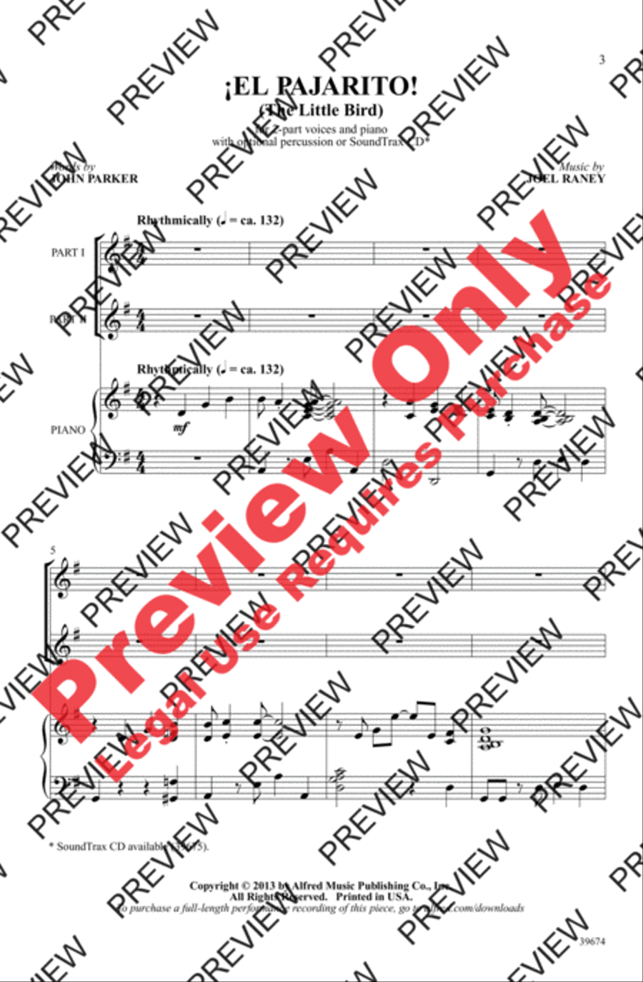 ¡El Pajarito! ¡El Pajarito! 2-Part scores gallery preview page 14