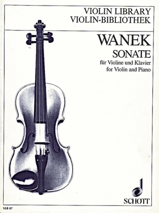 Book cover for SONATA FOR VIOLIN AND PIANO