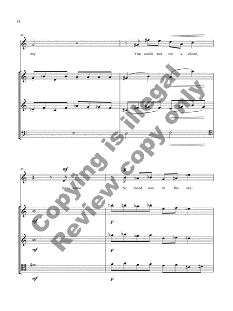 The Walrus and the Carpenter Bassoon scores gallery preview page 14
