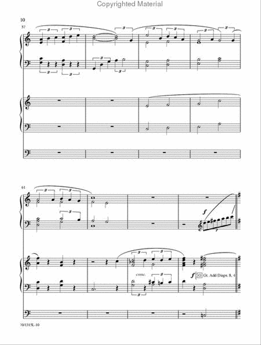 A Christmas Tapestry A Christmas Tapestry Organ scores gallery preview page 9