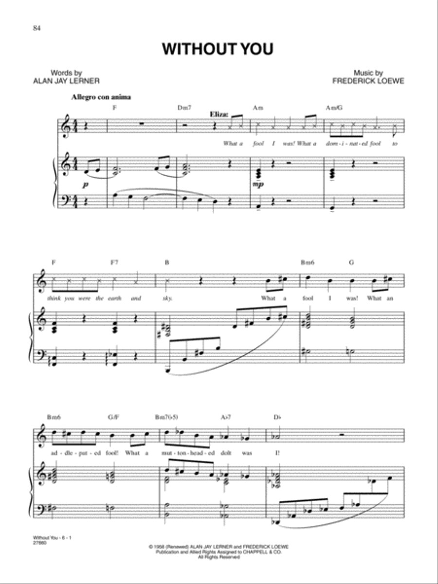 Music for my fair lady 2025