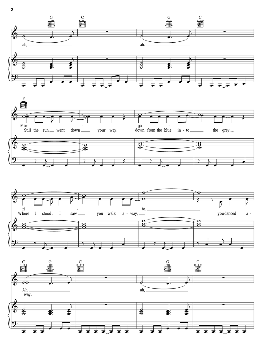 Margarita Acoustic Guitar scores gallery preview page 2