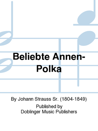 Beliebte Annen-Polka