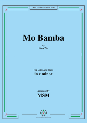 Book cover for Mo Bamba