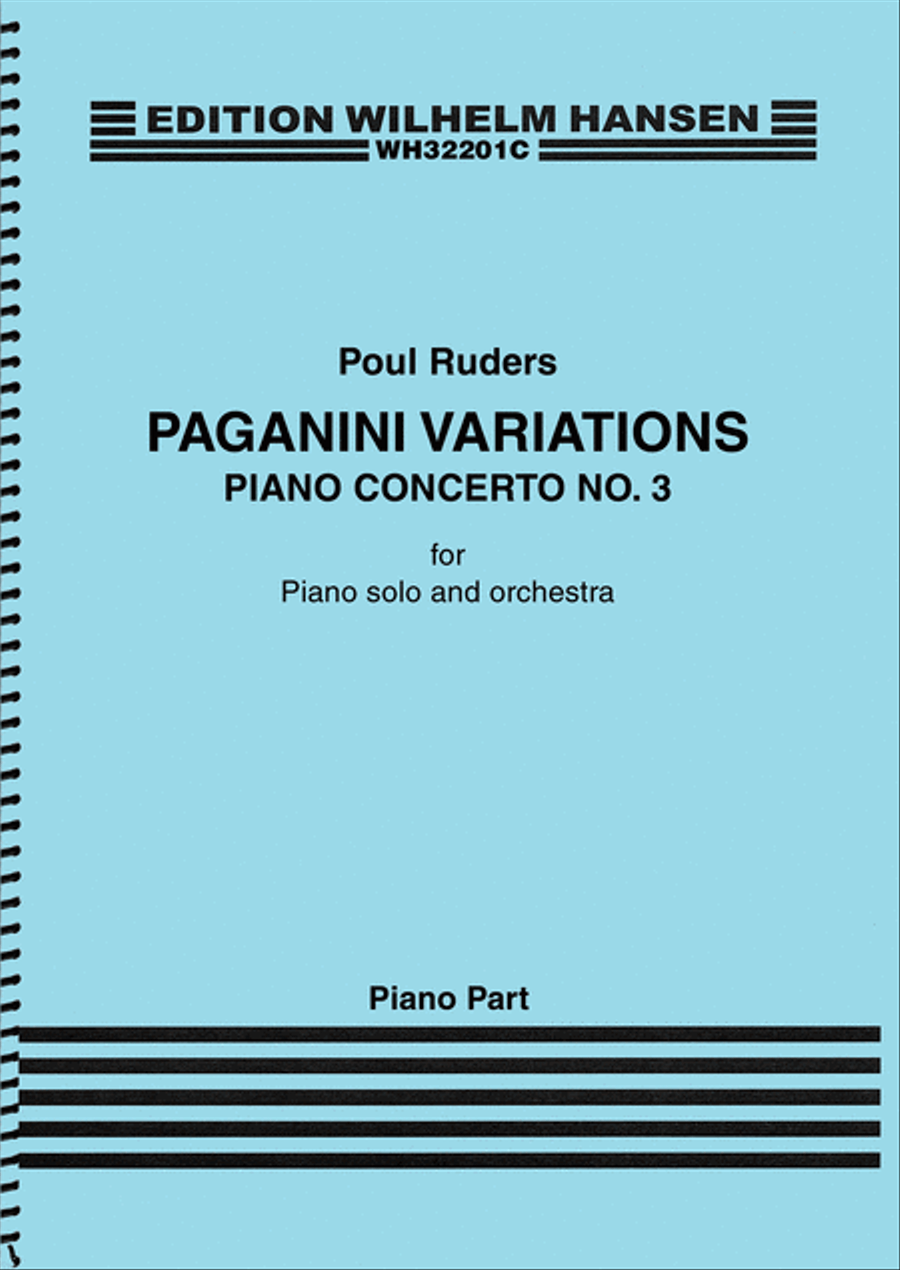 Paganini Variations: Piano Concerto No. 3 Piano Solo scores gallery preview page 1