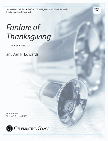 Fanfare of Thanksgiving Handbell Part (Digital Download) image number null