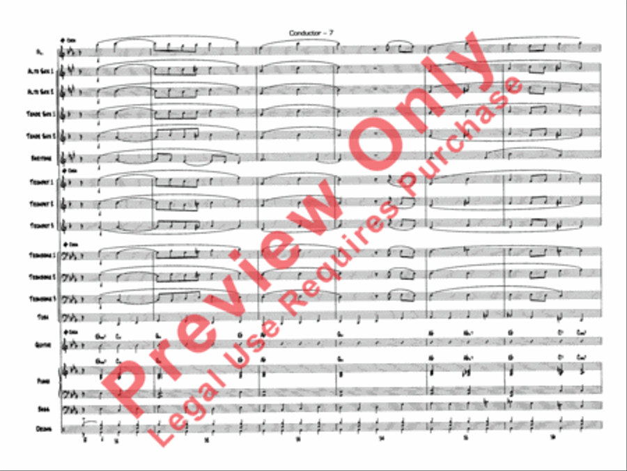 Over the Rainbow Jazz Ensemble scores gallery preview page 10