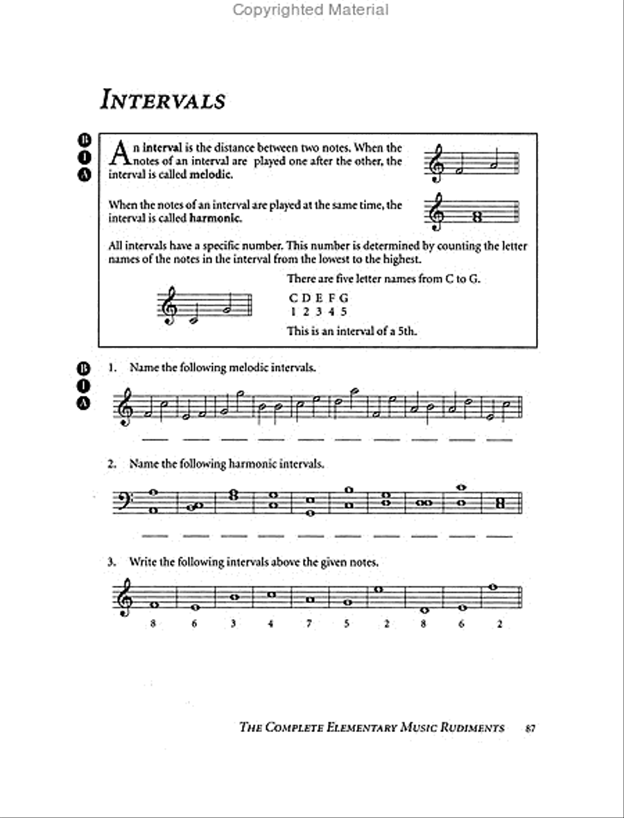 The Complete Elementary Music Rudiments, 2nd Edition Collection / Songbook scores gallery preview page 4