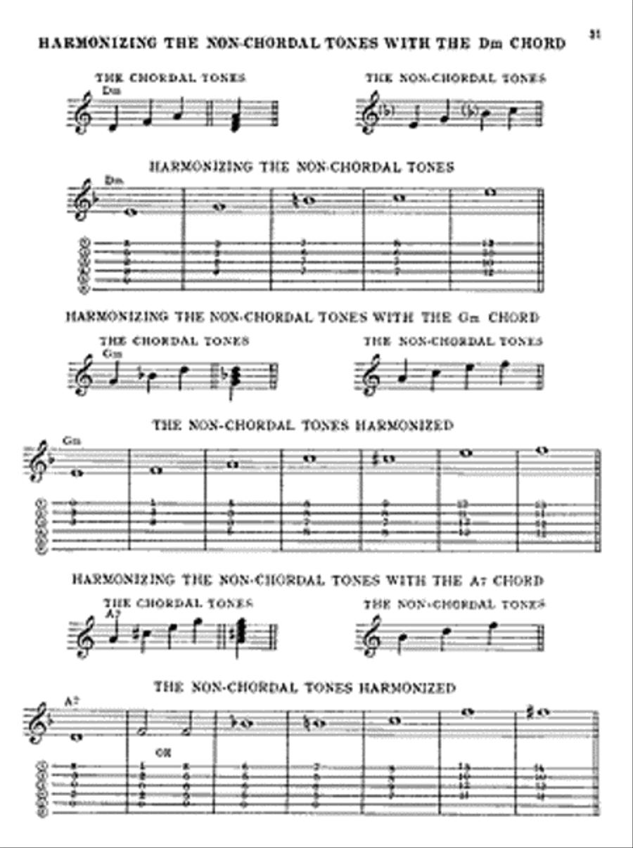 Guitar Melody Chord Playing System Electric Guitar scores gallery preview page 2