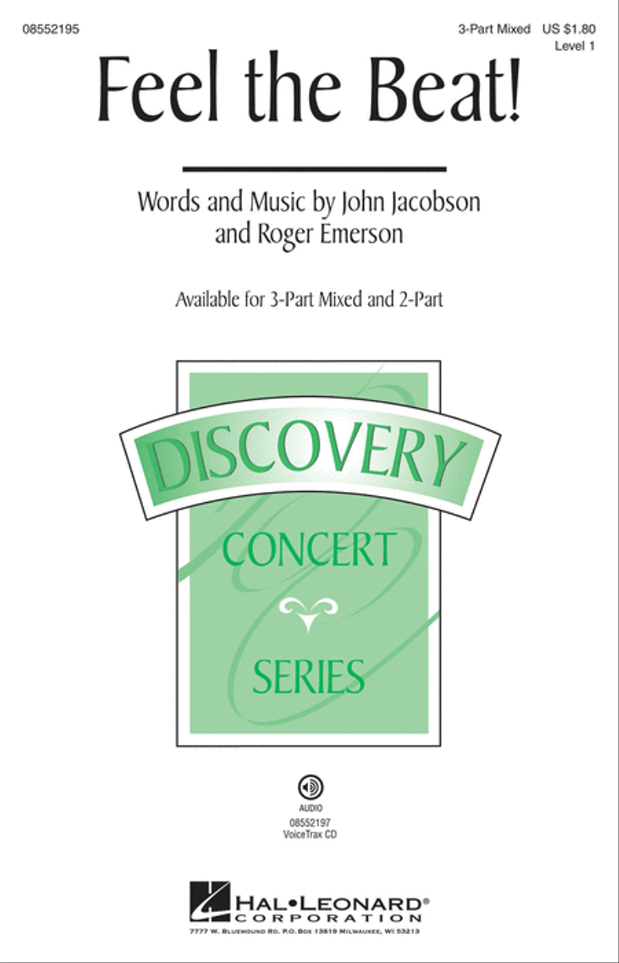 Feel the Beat! 2-Part scores gallery preview page 1