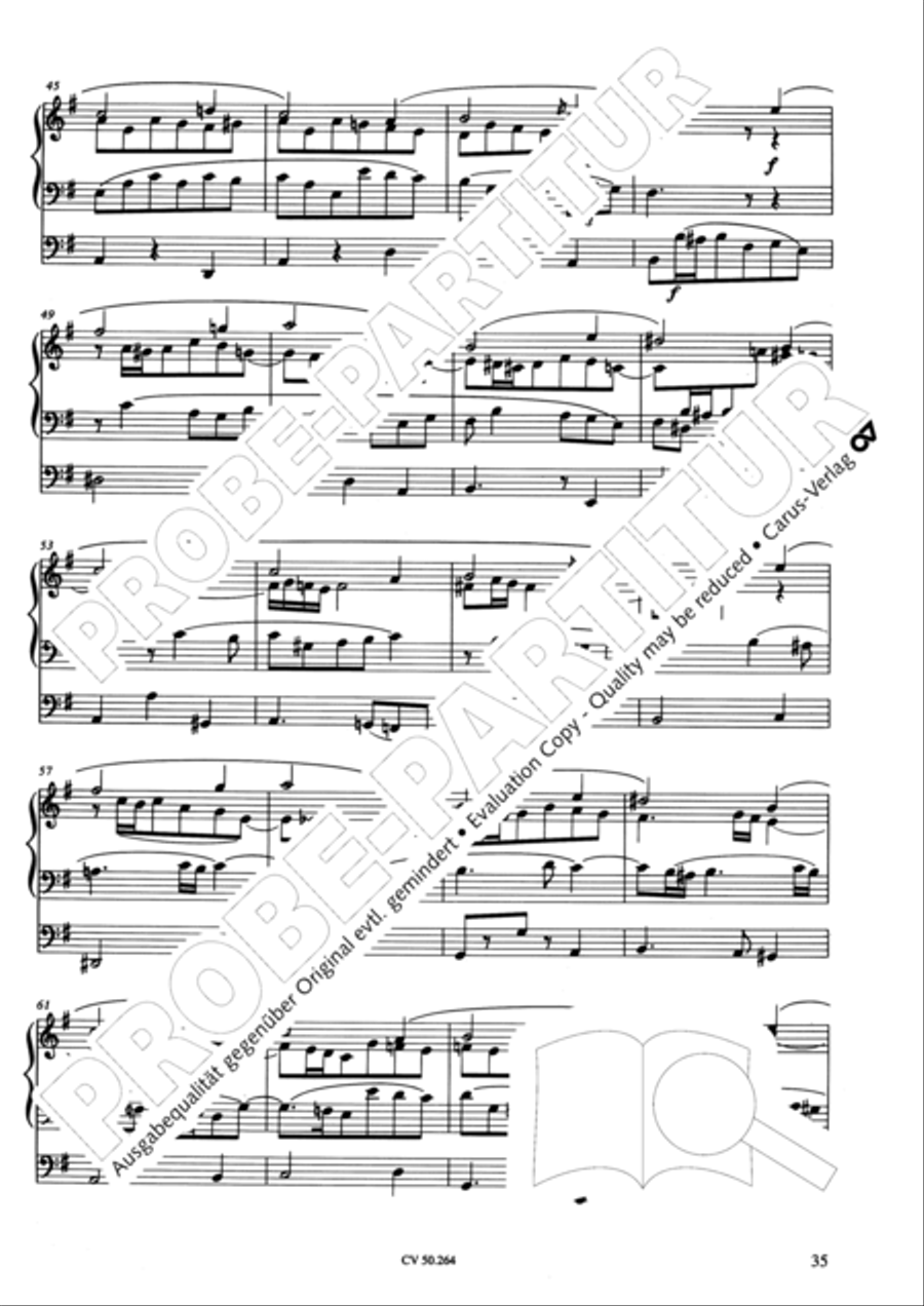 Free organ music for the Worship Service Organ Solo scores gallery preview page 36