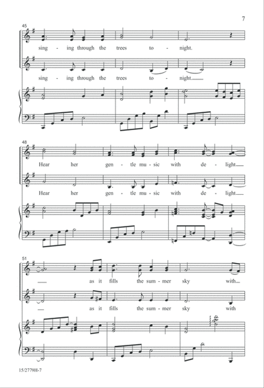 Night Winds Night Winds SSA scores gallery preview page 8
