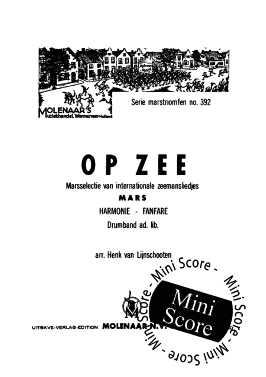 Op Zee Op Zee Concert Band scores gallery preview page 3