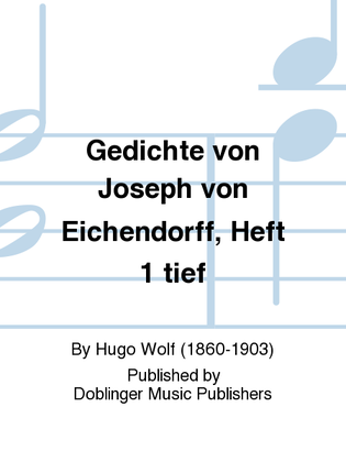 Gedichte von Joseph von Eichendorff, Heft 1 tief