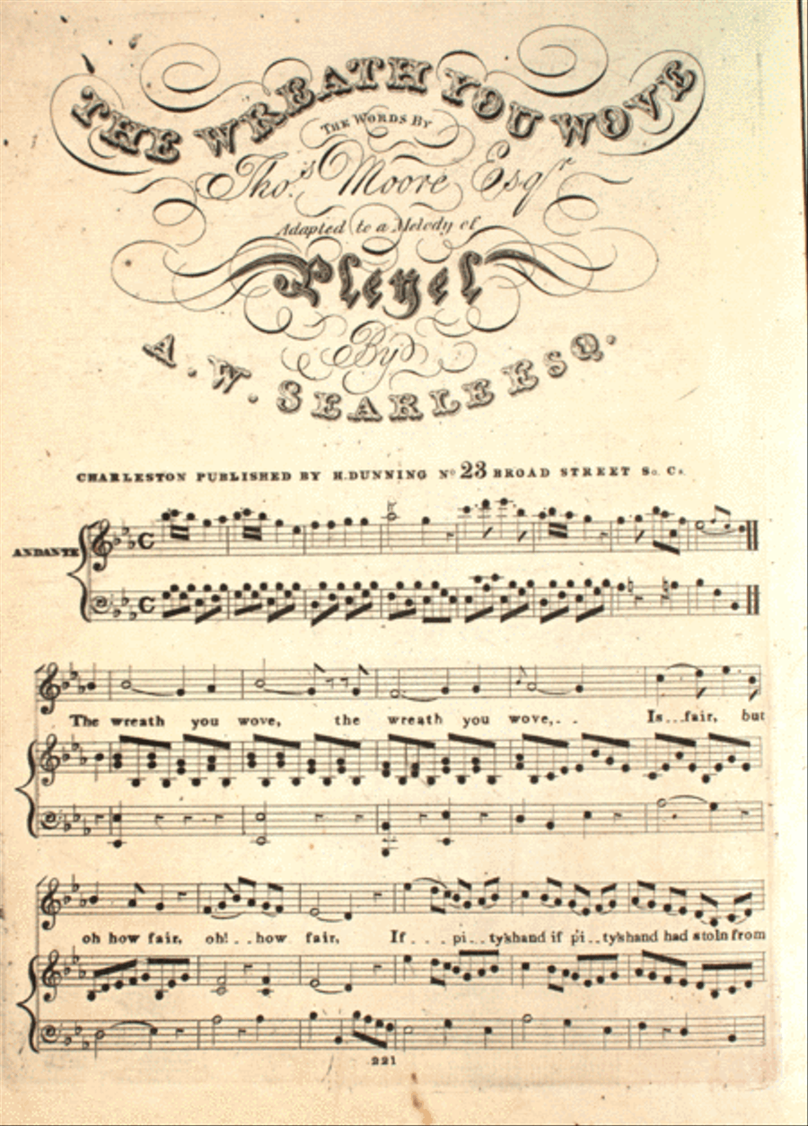 The Wreath You Wove Voice scores gallery preview page 1