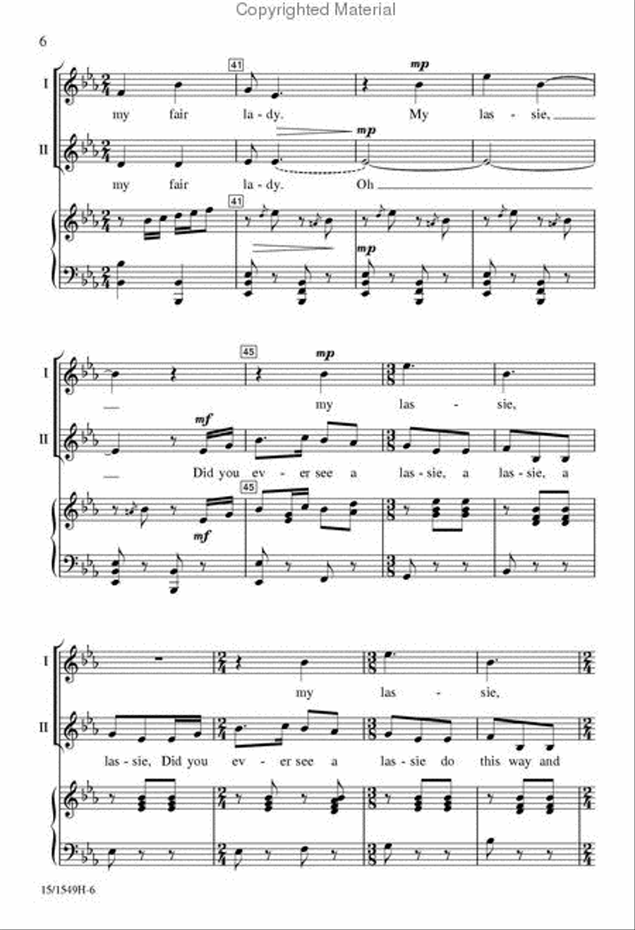 Playground Tunes 2-Part scores gallery preview page 5