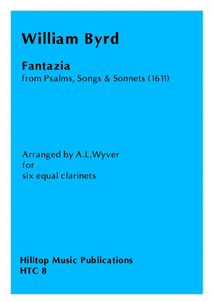 Fantazia arr. six equal clarinets image number null