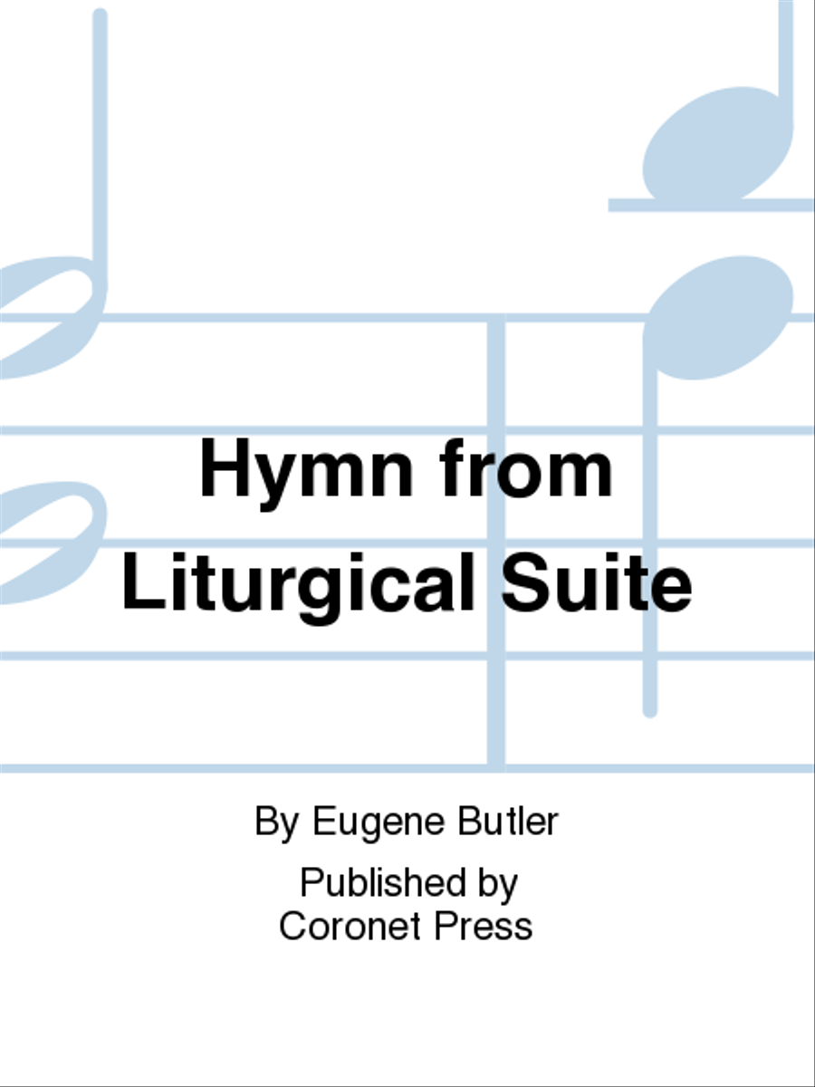 Hymn From Liturgical Suite Chamber Music scores gallery preview page 1