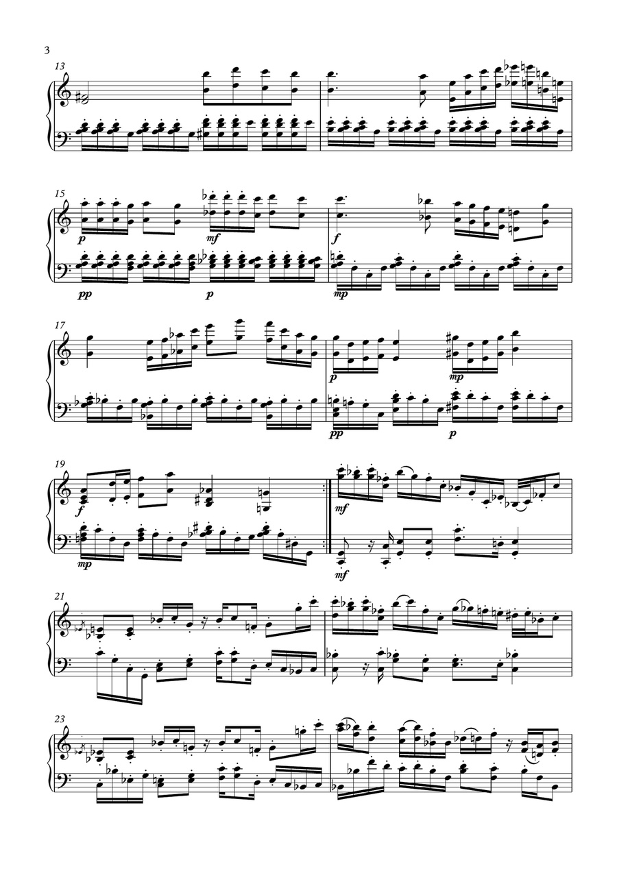 Four Original Piano Solos Piano Solo scores gallery preview page 4