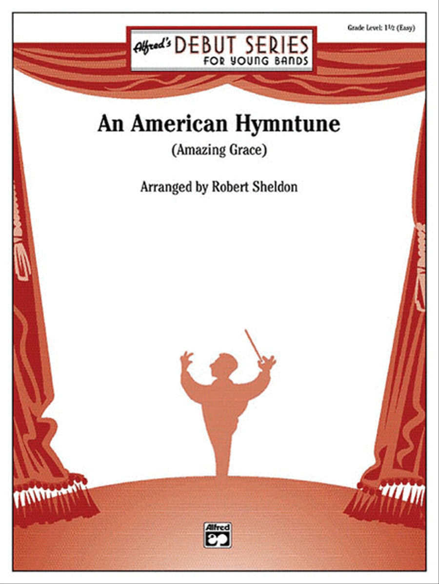 An American Hymntune (Amazing Grace) Concert Band scores gallery preview page 1