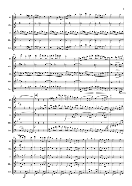 Holst: Two Songs Without Words Op.22 No. 1. Country Song - wind quintet image number null