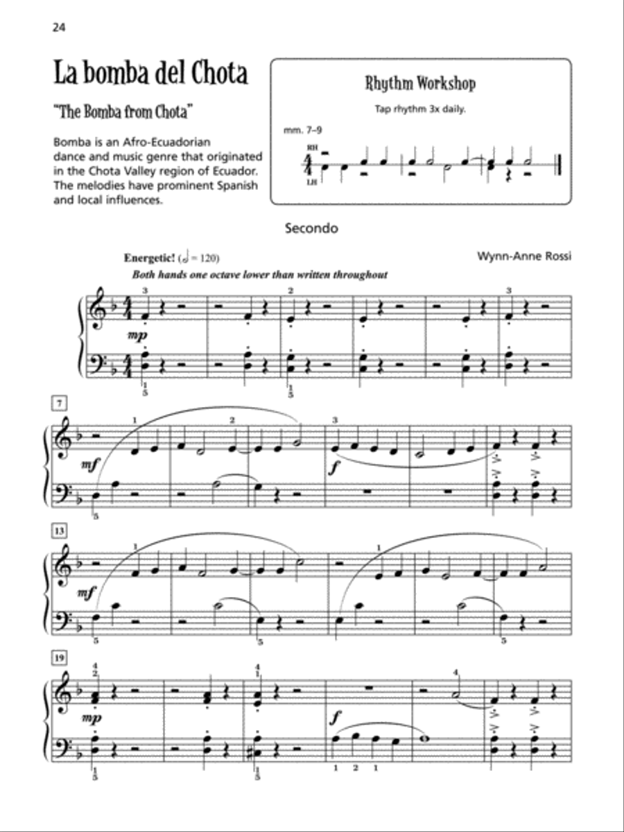 MAosica Latina para Dos, Book 1 Small Ensemble scores gallery preview page 9