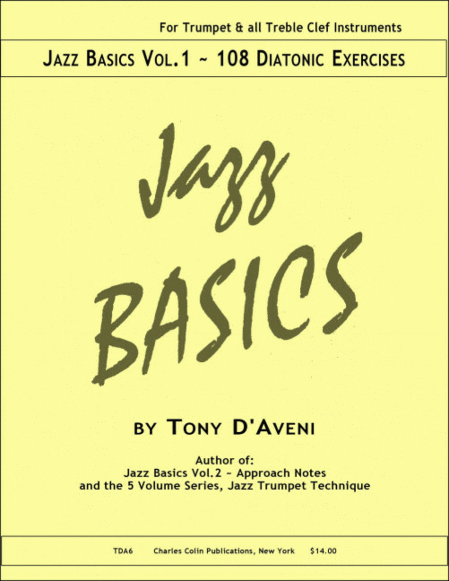 Jazz Basics 1 - 108 Diatonic Exercises Vol. 1