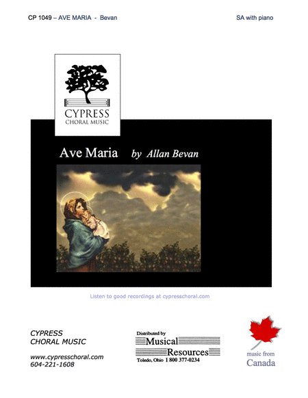Allan Bevan : Ave Maria