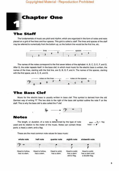 Music Reading for Bass – The Complete Guide