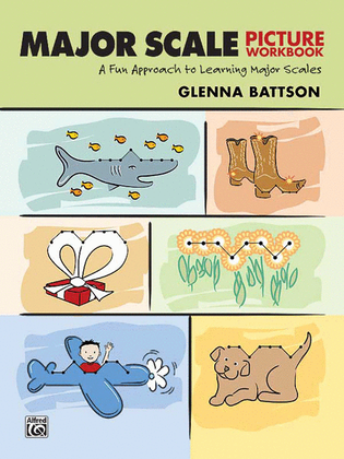 Book cover for Major Scale Picture Workbook