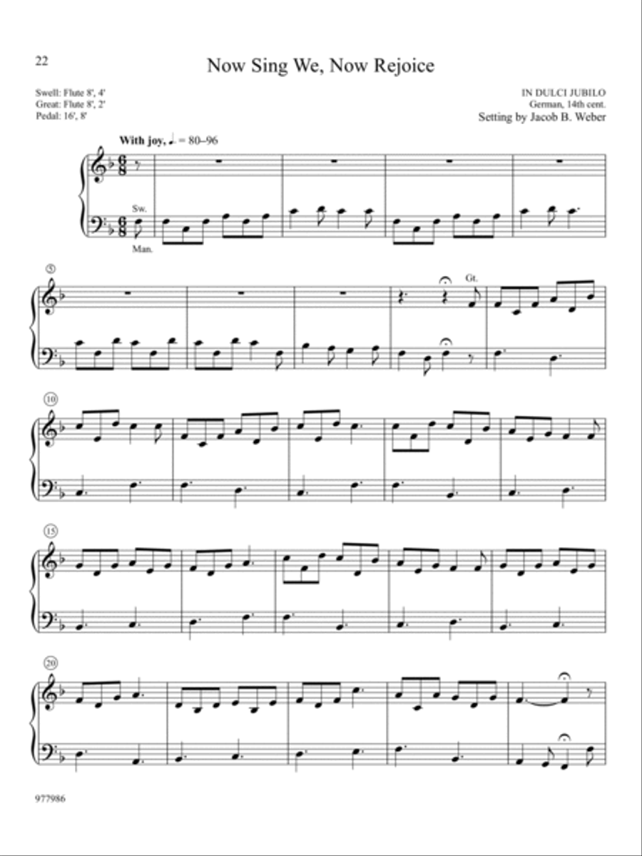 Christmas Simplified: Easy Settings for Organ Organ Solo scores gallery preview page 8