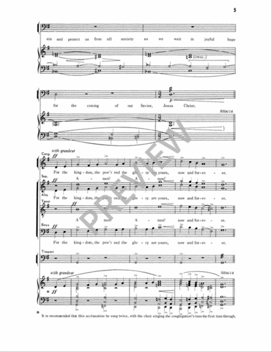 Communion Rite Communion Rite 4-Part scores gallery preview page 6
