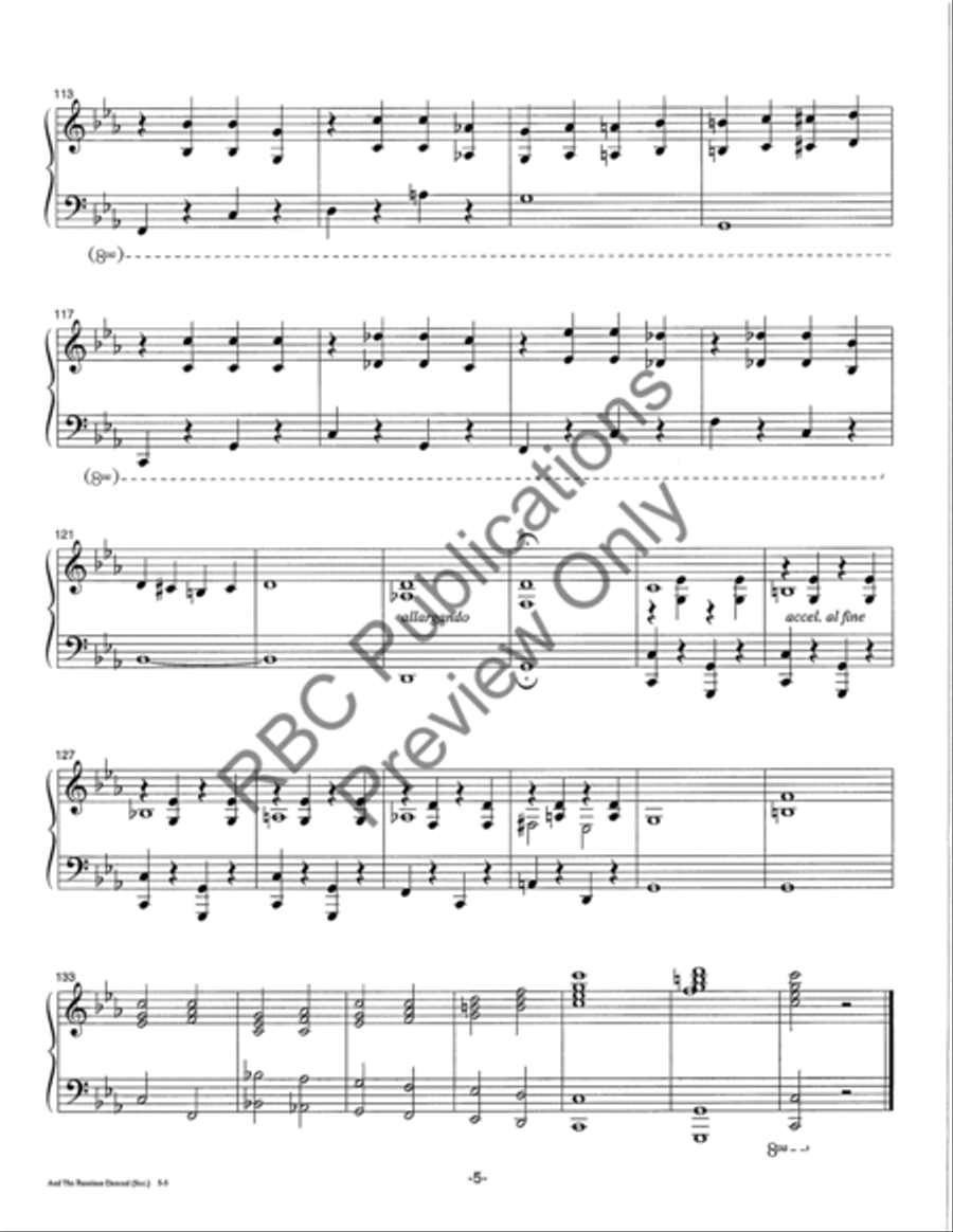 And The Russians Danced! And The Russians Danced! Piano Solo scores gallery preview page 11