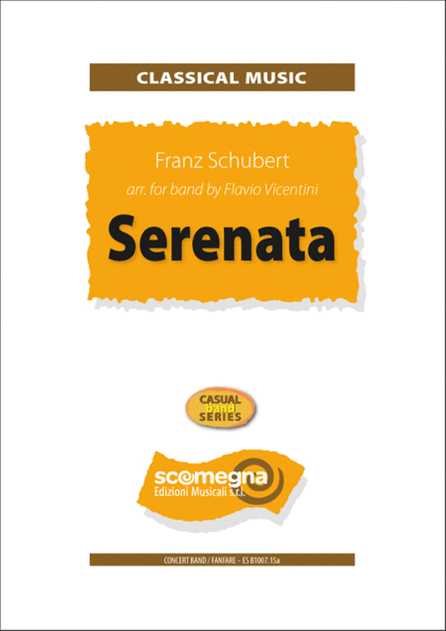 Serenata Concert Band scores gallery preview page 1