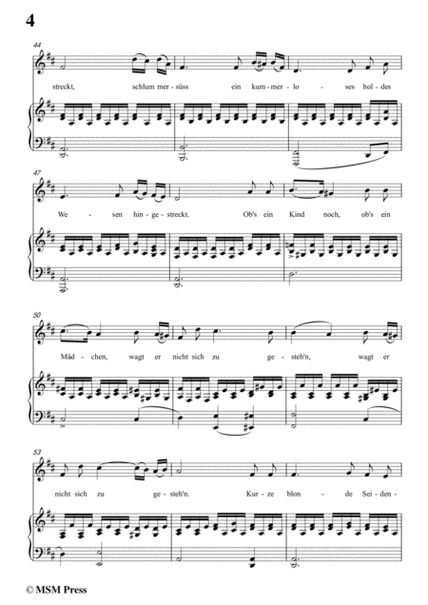 Schubert-Vergissmeinnicht in c sharp minor,for voice and piano image number null