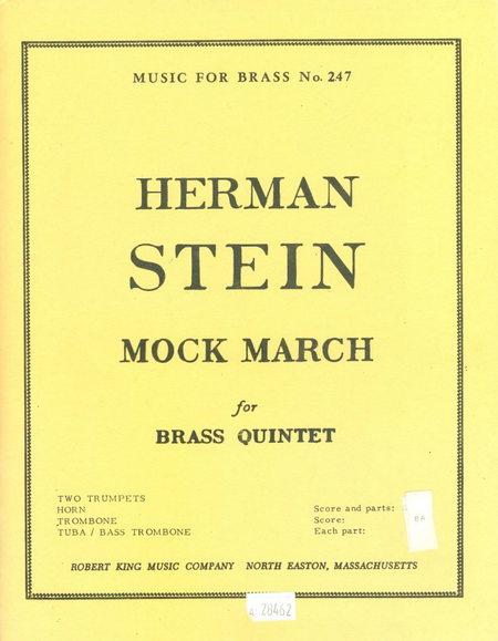 Mock March - Brass Quintet