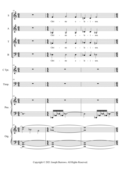 Mass for Saint Joan of Arc - Full Score and Parts image number null