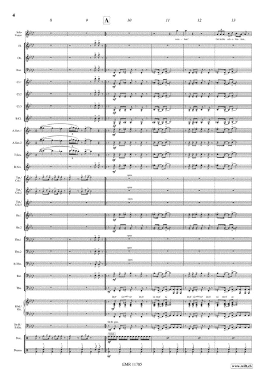 Celebration Concert Band scores gallery preview page 5