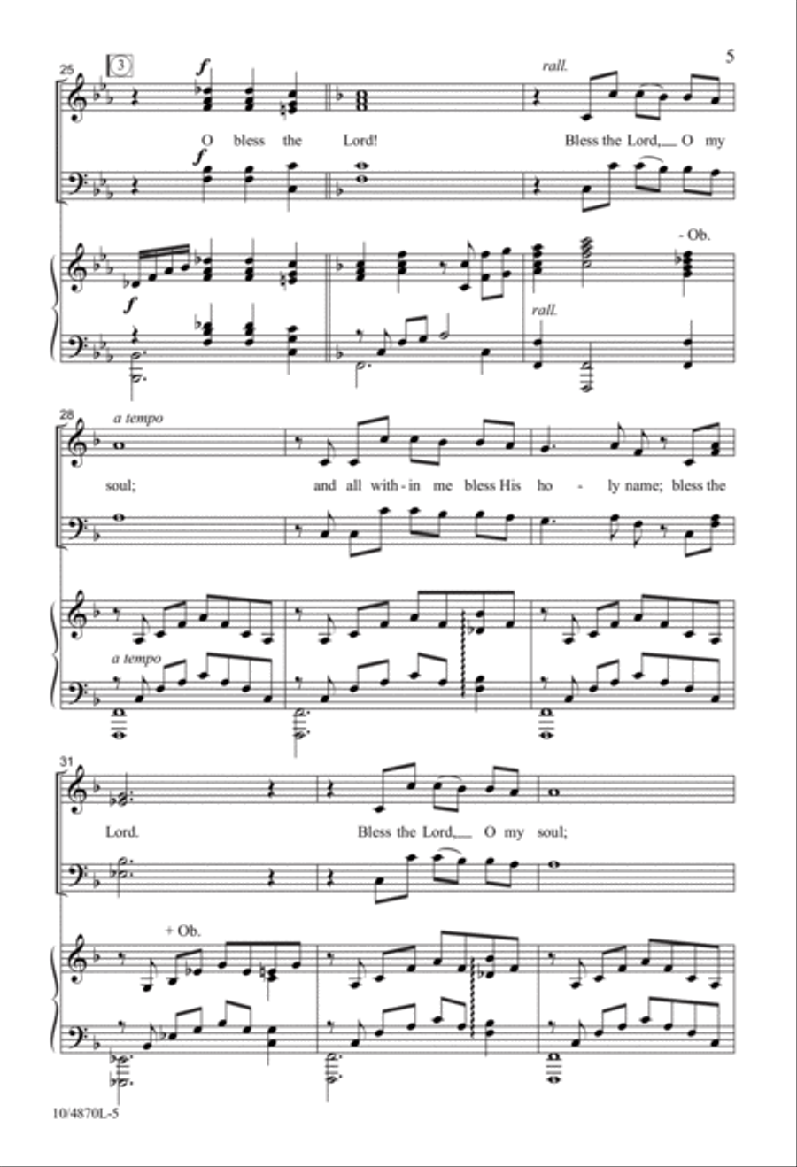 All Within Me All Within Me 4-Part scores gallery preview page 5