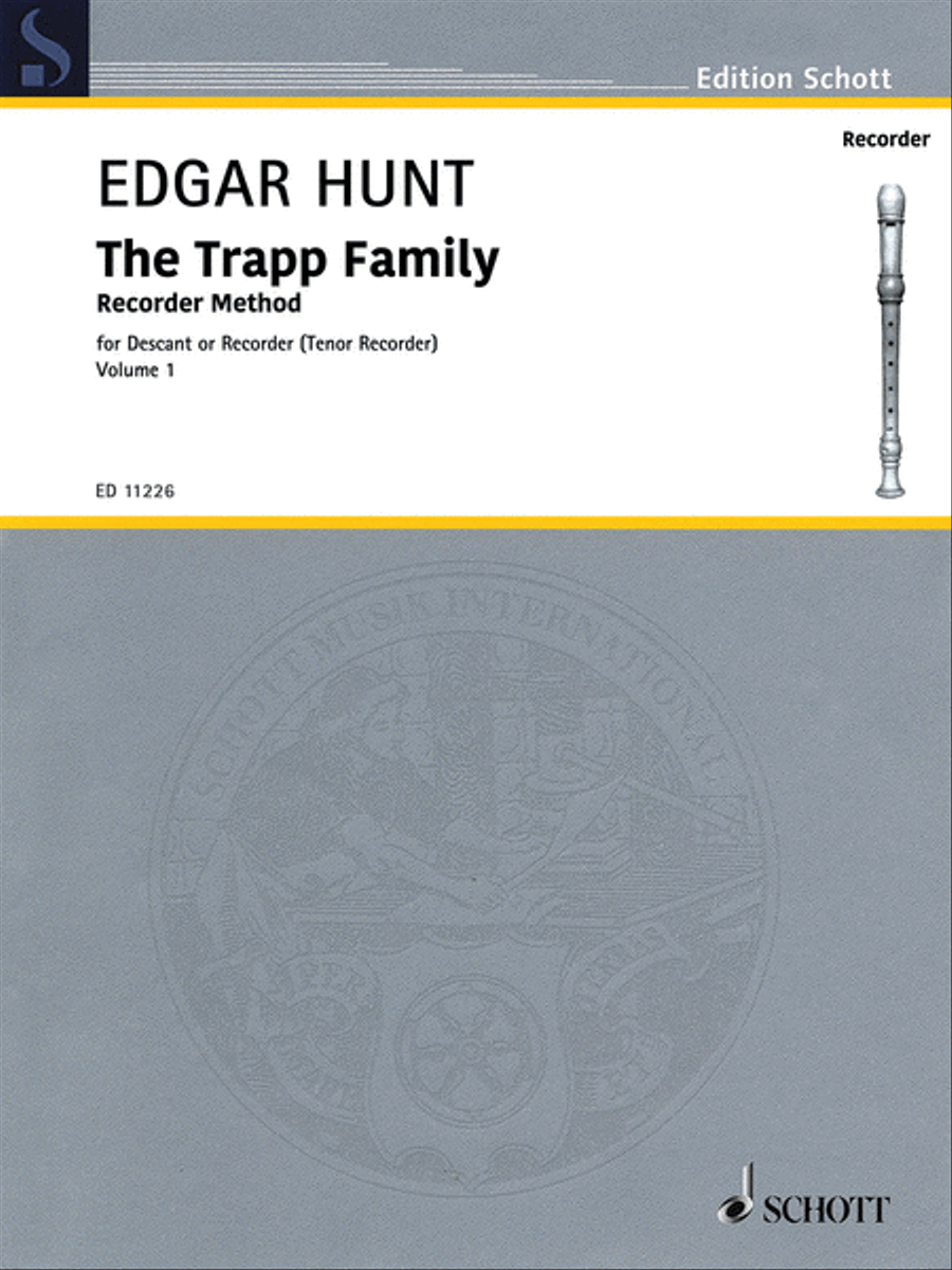 The Trapp Family Recorder – Volume 1 Recorder scores gallery preview page 1
