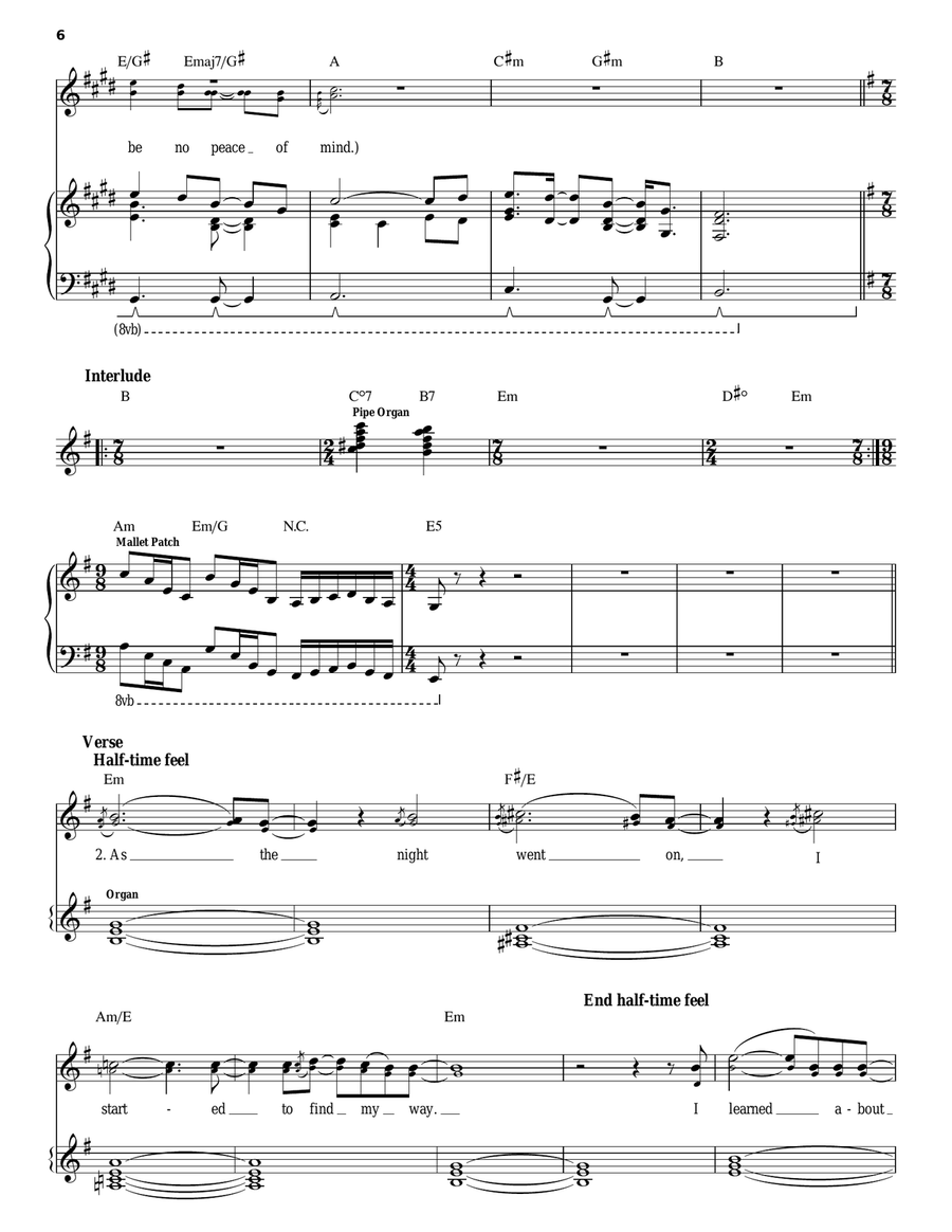 Fatal Tragedy Voice scores gallery preview page 6