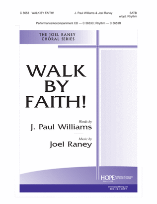 Book cover for Walk by Faith!