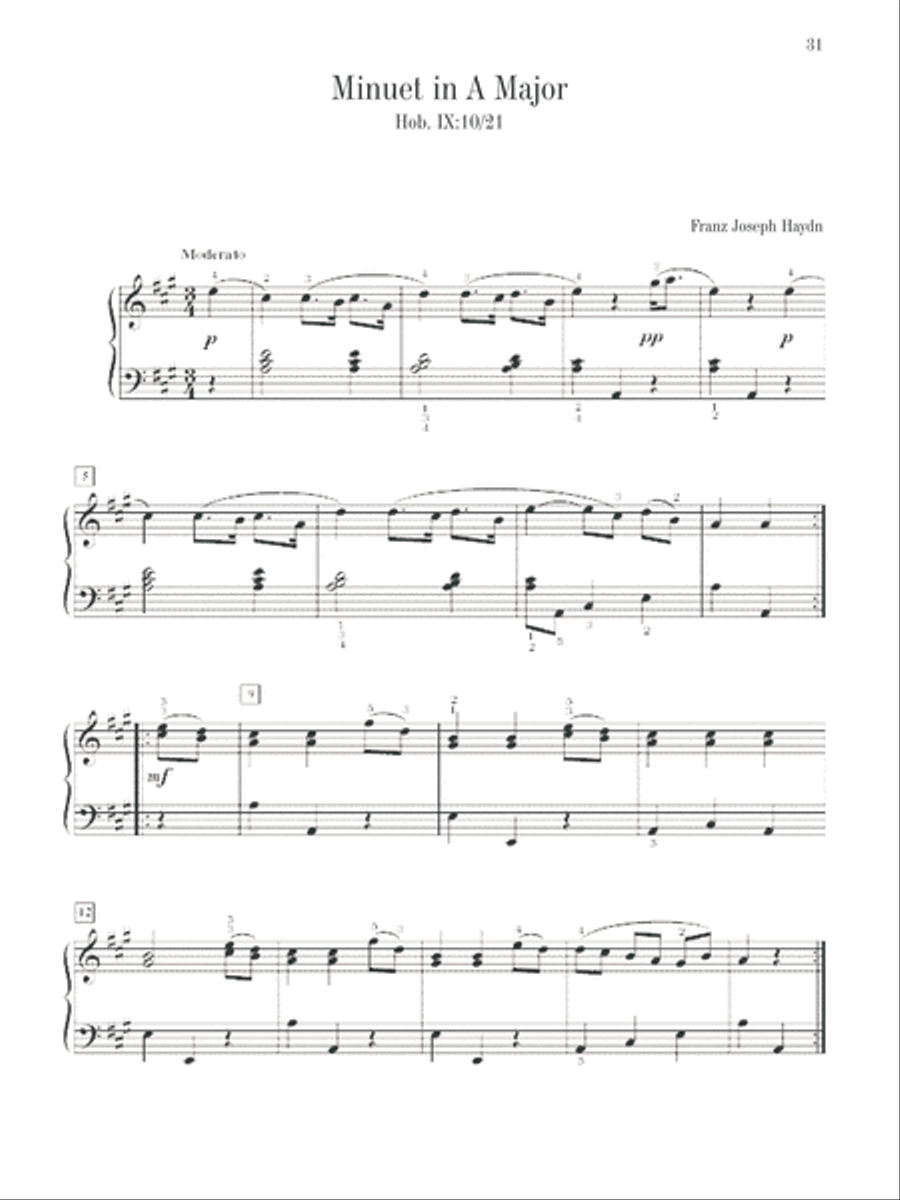 Classics Alive, Book 1 Easy Piano scores gallery preview page 4