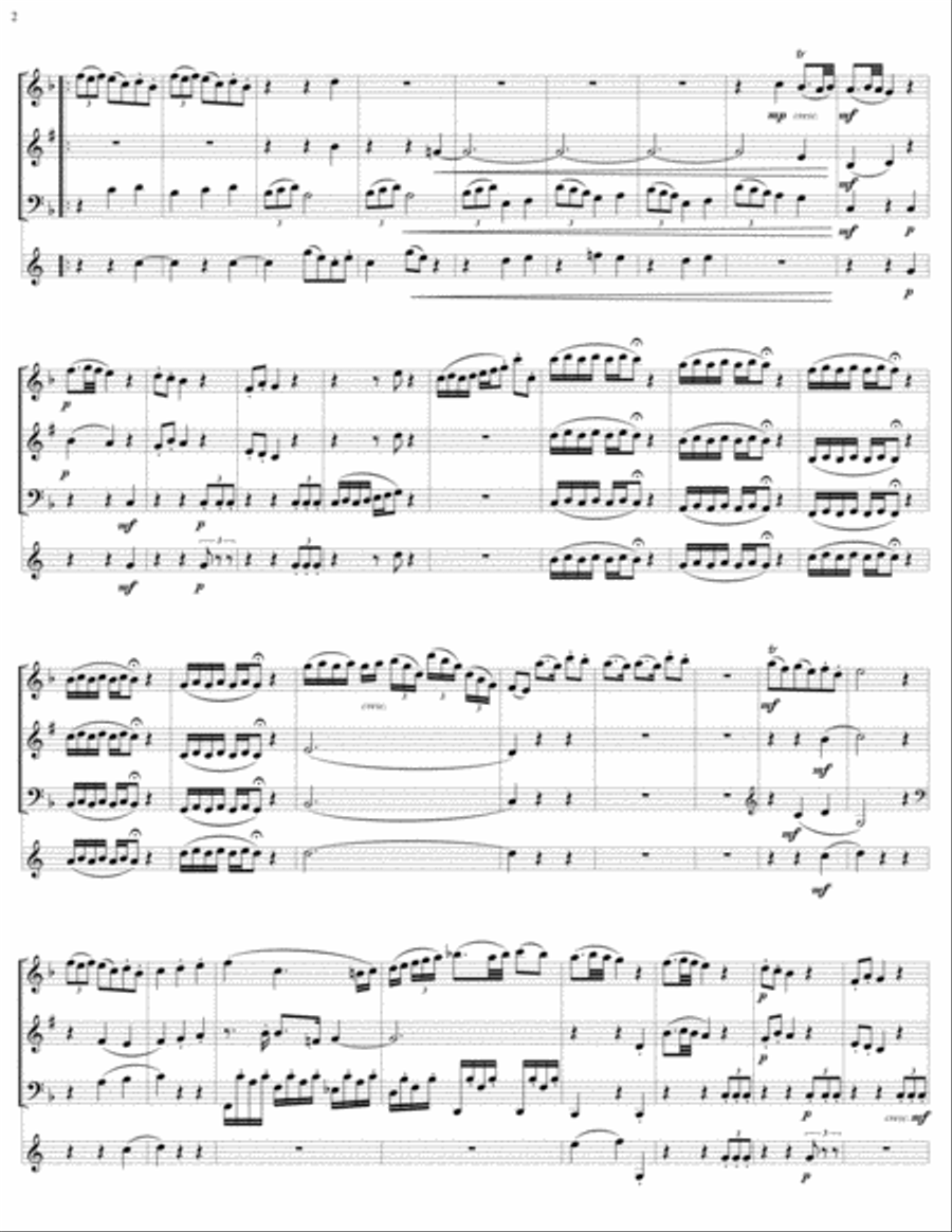 Golden Fields Small Ensemble scores gallery preview page 2