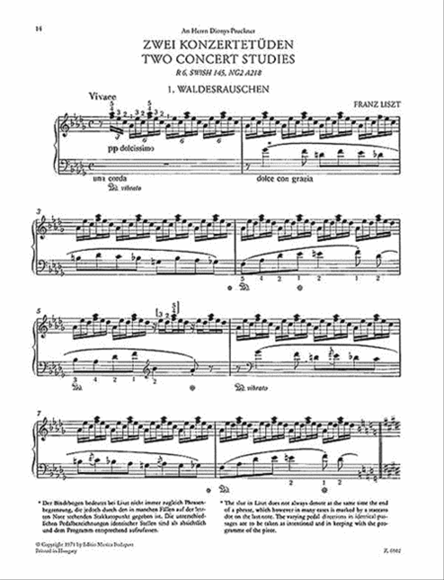 2 Concert Etudes: Ab irato & Morceau de salon Piano Method scores gallery preview page 3