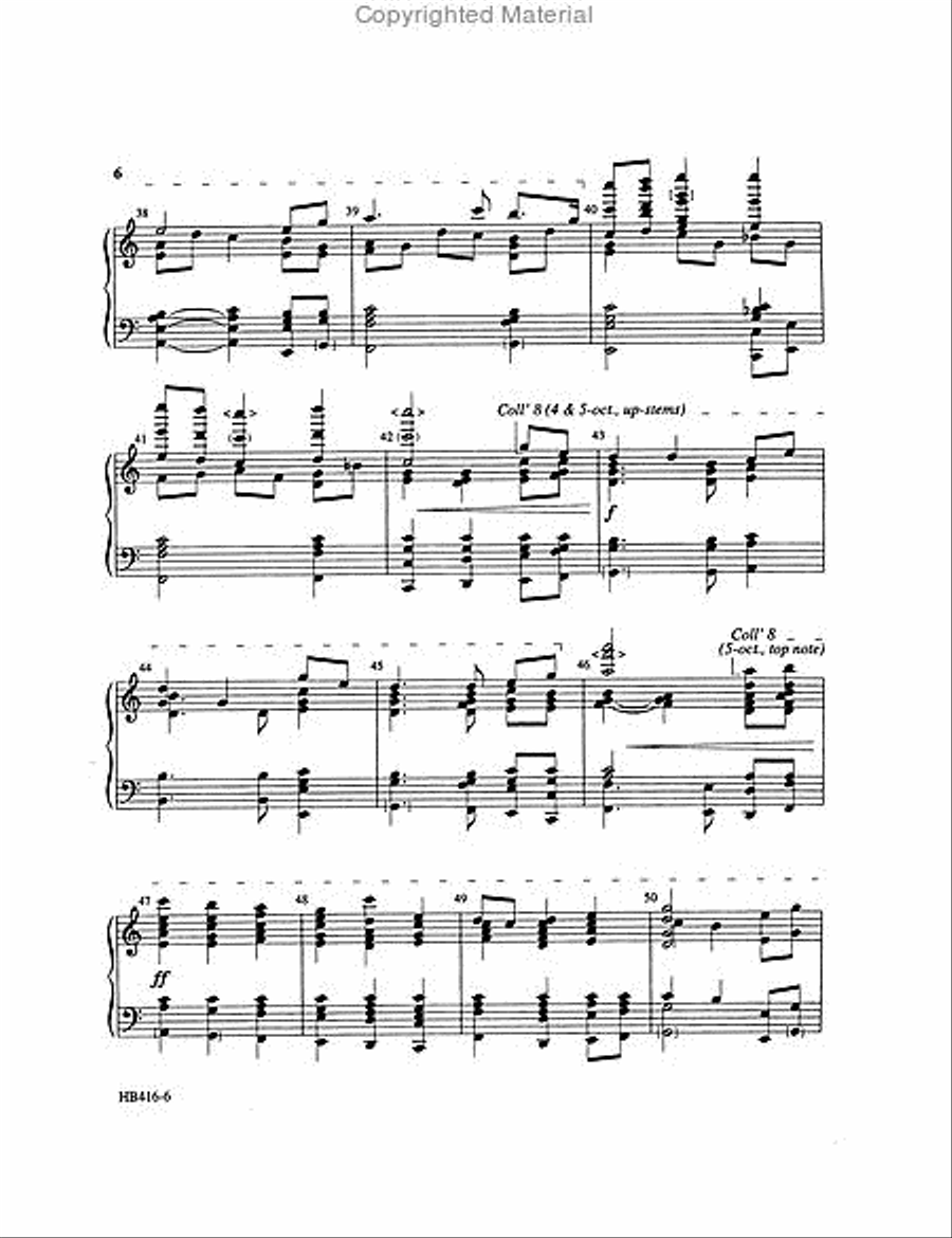 I Vow to Thee, My Country 5-Octaves scores gallery preview page 3