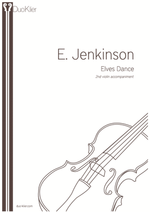 Book cover for Jenkinson - Elves Dance, 2nd violin accompaniment