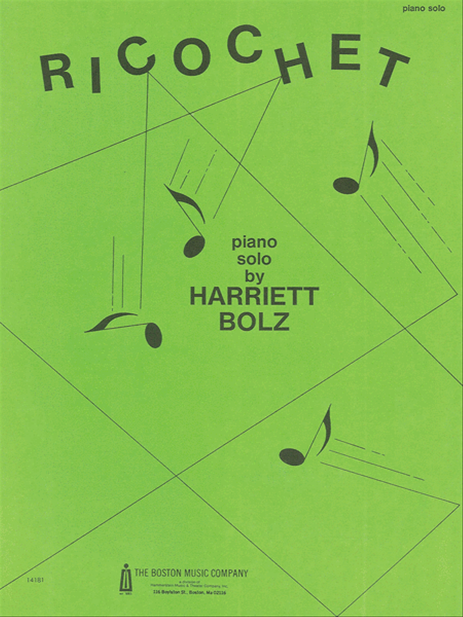 Ricochet Piano Accompaniment scores gallery preview page 1